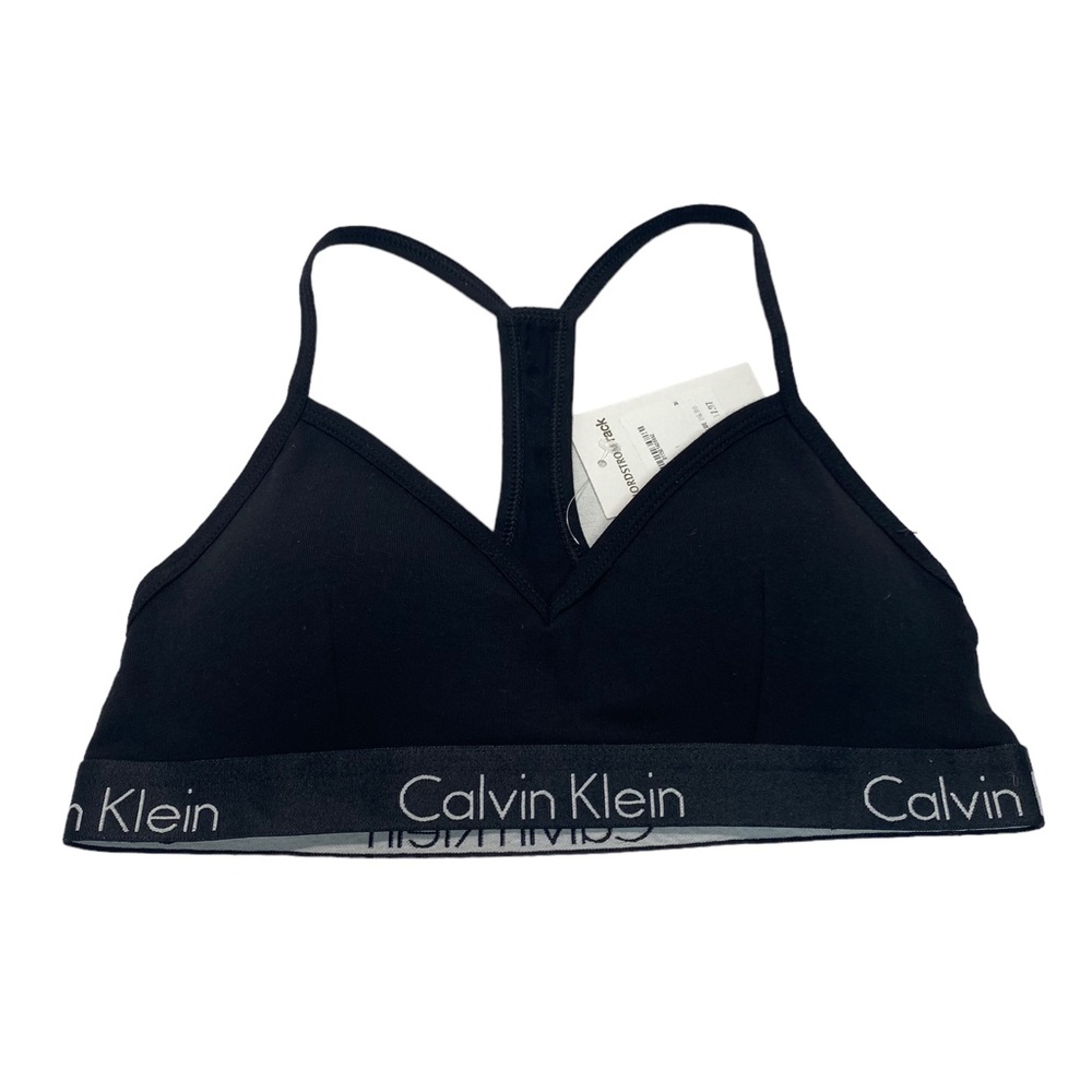 Calvin Klein Black Racerback Bralette